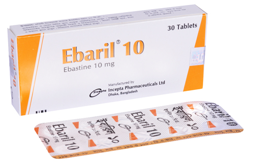 Picture of Tablet Ebaril 10mg